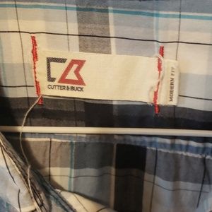 Cutter&Buck plaid button down